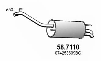 Asso 58.7110 End Silencer 587110: Buy near me at 2407.PL in Poland at an Affordable price!