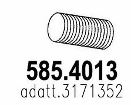 Asso 585.4013 Corrugated pipe 5854013: Buy near me in Poland at 2407.PL - Good price!
