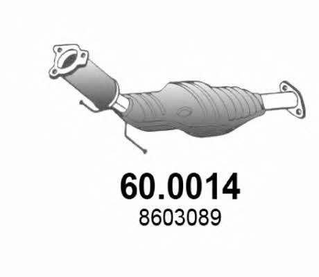 Asso 60.0014 Catalytic Converter 600014: Buy near me at 2407.PL in Poland at an Affordable price!