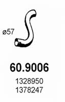 Asso 60.9006 Exhaust pipe 609006: Buy near me in Poland at 2407.PL - Good price!