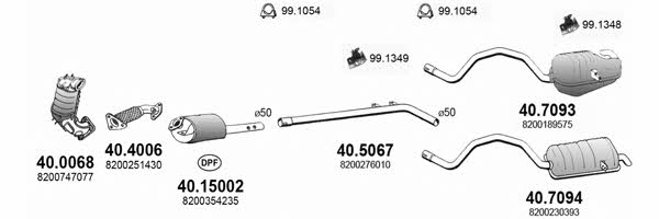  ART3682 Abgasanlage ART3682: Kaufen Sie zu einem guten Preis in Polen bei 2407.PL!