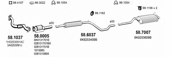  ART3763 Abgasanlage ART3763: Kaufen Sie zu einem guten Preis in Polen bei 2407.PL!