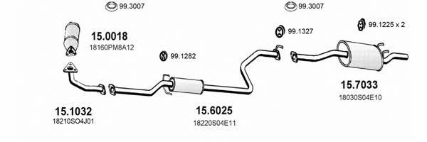  ART3414 Система випуску відпрацьованих газів ART3414: Приваблива ціна - Купити у Польщі на 2407.PL!