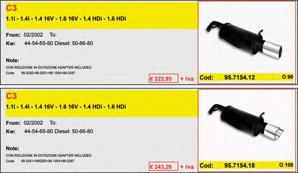 Asso ARTSPORT0017 Direct-flow muffler ARTSPORT0017: Buy near me in Poland at 2407.PL - Good price!