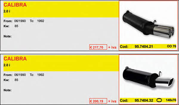 Asso ARTSPORT0018 Direct-flow muffler ARTSPORT0018: Buy near me at 2407.PL in Poland at an Affordable price!