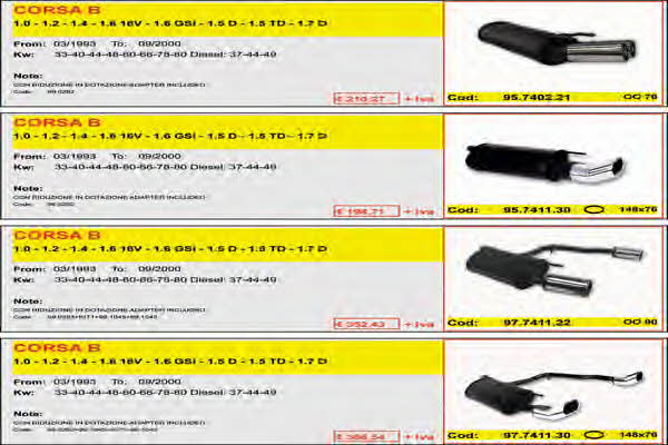  ARTSPORT0030 Direct-flow muffler ARTSPORT0030: Buy near me in Poland at 2407.PL - Good price!