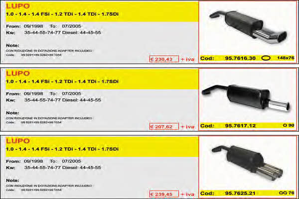 Asso ARTSPORT0067 Direct-flow muffler ARTSPORT0067: Buy near me in Poland at 2407.PL - Good price!