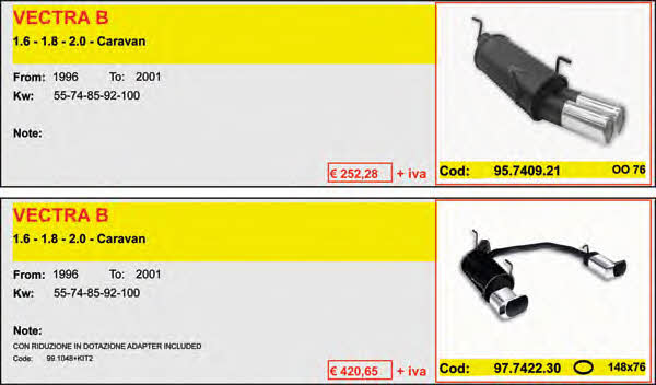 Asso ARTSPORT0101 Direct-flow muffler ARTSPORT0101: Buy near me in Poland at 2407.PL - Good price!