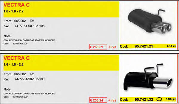 Asso ARTSPORT0102 Direct-flow muffler ARTSPORT0102: Buy near me in Poland at 2407.PL - Good price!
