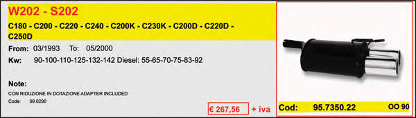  ARTSPORT0105 Direct-flow muffler ARTSPORT0105: Buy near me in Poland at 2407.PL - Good price!