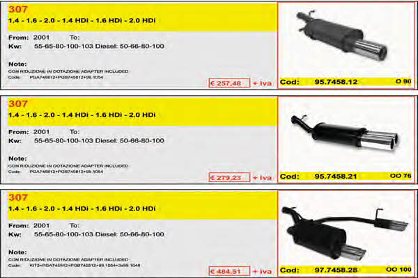  ARTSPORT0133 Direct-flow muffler ARTSPORT0133: Buy near me in Poland at 2407.PL - Good price!
