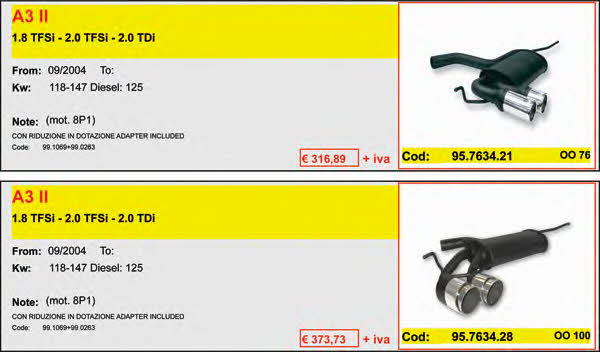 Asso ARTSPORT0211 Direct-flow muffler ARTSPORT0211: Buy near me in Poland at 2407.PL - Good price!