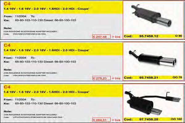 Asso ARTSPORT0214 Direct-flow muffler ARTSPORT0214: Buy near me in Poland at 2407.PL - Good price!