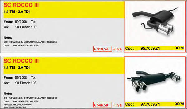 Asso ARTSPORT0228 Direct-flow muffler ARTSPORT0228: Buy near me in Poland at 2407.PL - Good price!
