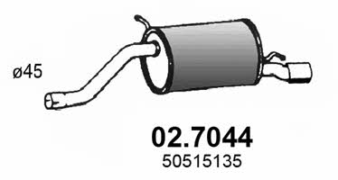 Asso 02.7044 End Silencer 027044: Buy near me in Poland at 2407.PL - Good price!