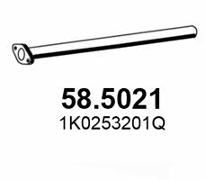 Asso 58.5021 Exhaust pipe 585021: Buy near me in Poland at 2407.PL - Good price!