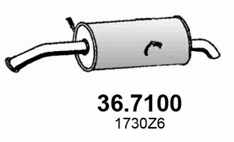Asso 36.7100 End Silencer 367100: Buy near me in Poland at 2407.PL - Good price!