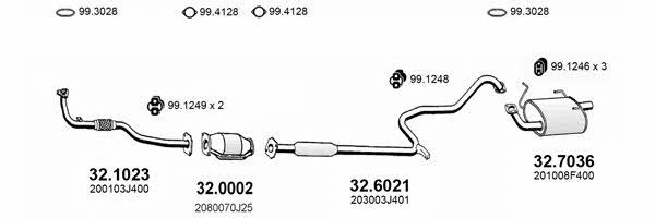  ART4213 Abgasanlage ART4213: Kaufen Sie zu einem guten Preis in Polen bei 2407.PL!