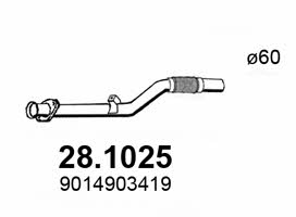 Asso 28.1025 Exhaust pipe 281025: Buy near me at 2407.PL in Poland at an Affordable price!
