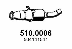 Asso 510.0006 Catalytic Converter 5100006: Buy near me in Poland at 2407.PL - Good price!