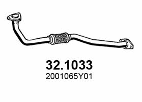 Asso 32.1033 Exhaust pipe 321033: Buy near me in Poland at 2407.PL - Good price!
