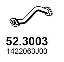Asso 52.3003 Exhaust pipe 523003: Buy near me in Poland at 2407.PL - Good price!