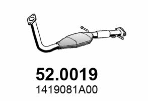 Asso 52.0019 Catalytic Converter 520019: Buy near me in Poland at 2407.PL - Good price!