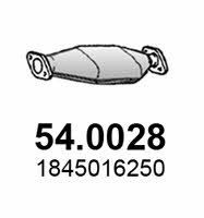 Asso 54.0028 Catalytic Converter 540028: Buy near me in Poland at 2407.PL - Good price!