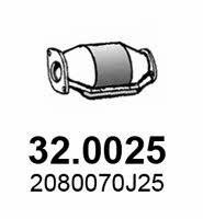 Asso 32.0025 Catalytic Converter 320025: Buy near me in Poland at 2407.PL - Good price!