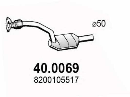 Asso 40.0069 Catalytic Converter 400069: Buy near me in Poland at 2407.PL - Good price!