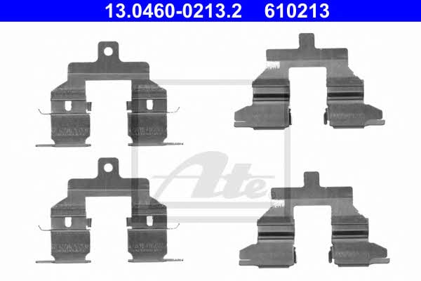 Ate 13.0460-0213.2 Mounting kit brake pads 13046002132: Buy near me in Poland at 2407.PL - Good price!