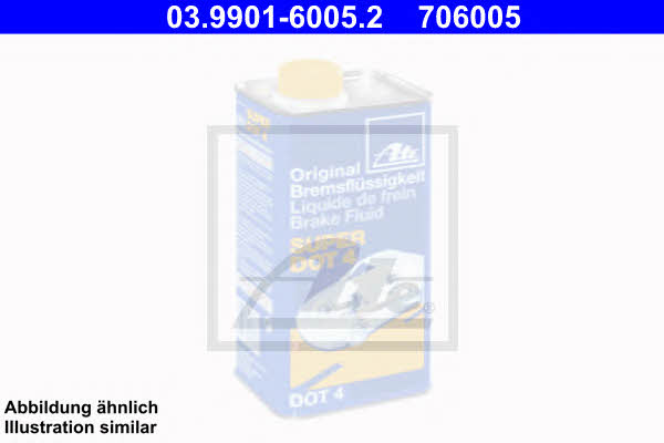 Ate 03.9901-6005.2 Brake fluid 03990160052: Buy near me in Poland at 2407.PL - Good price!