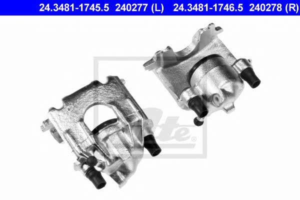 Ate 24.3481-1746.5 Brake caliper front right 24348117465: Buy near me in Poland at 2407.PL - Good price!