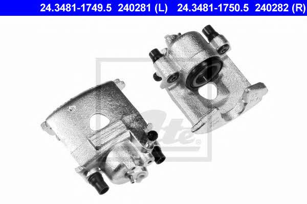 Ate 24.3481-1750.5 Zacisk hamulcowy 24348117505: Dobra cena w Polsce na 2407.PL - Kup Teraz!