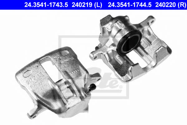 Ate 24.3541-1744.5 Супорт гальмівний передній правий 24354117445: Приваблива ціна - Купити у Польщі на 2407.PL!