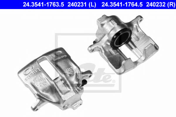 Ate 24.3541-1763.5 Brake caliper front left 24354117635: Buy near me at 2407.PL in Poland at an Affordable price!