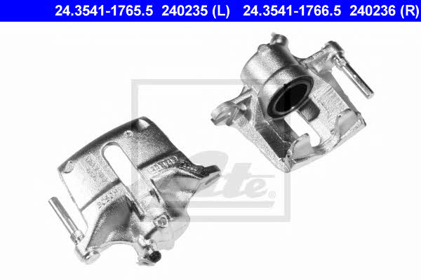 Ate 24.3541-1766.5 Brake caliper front right 24354117665: Buy near me in Poland at 2407.PL - Good price!