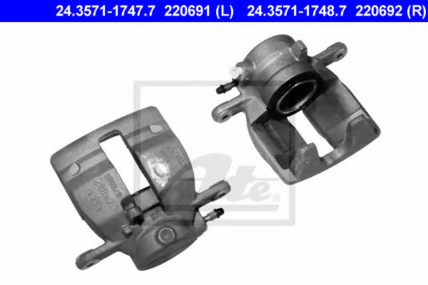 Ate 24.3571-1747.7 Brake caliper front left 24357117477: Buy near me in Poland at 2407.PL - Good price!