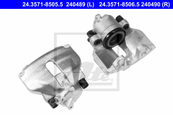 Ate 24.3571-8506.5 Суппорт тормозной передний правый 24357185065: Отличная цена - Купить в Польше на 2407.PL!