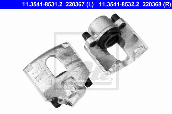 Ate 11.3541-8531.2 Brake caliper front left 11354185312: Buy near me at 2407.PL in Poland at an Affordable price!