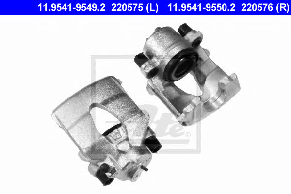 Ate 11.9541-9550.2 Brake caliper front right 11954195502: Buy near me in Poland at 2407.PL - Good price!