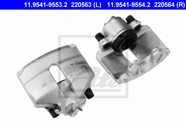 Ate 11.9541-9553.2 Brake caliper front left 11954195532: Buy near me at 2407.PL in Poland at an Affordable price!