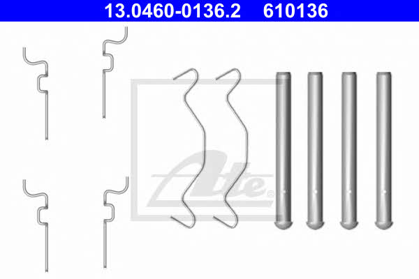 Ate 13.0460-0136.2 Mounting kit brake pads 13046001362: Buy near me in Poland at 2407.PL - Good price!