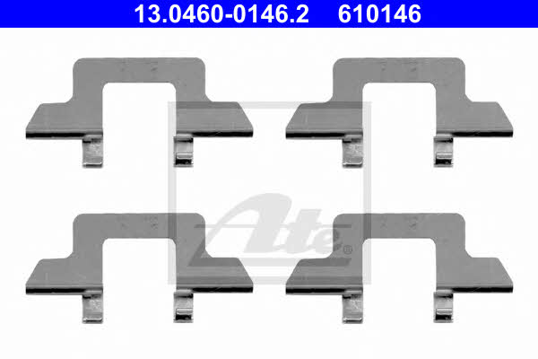 Ate 13.0460-0146.2 Mounting kit brake pads 13046001462: Buy near me in Poland at 2407.PL - Good price!