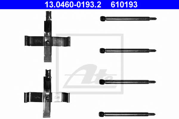 Ate 13.0460-0193.2 Montagesatz für Bremsbacken 13046001932: Kaufen Sie zu einem guten Preis in Polen bei 2407.PL!