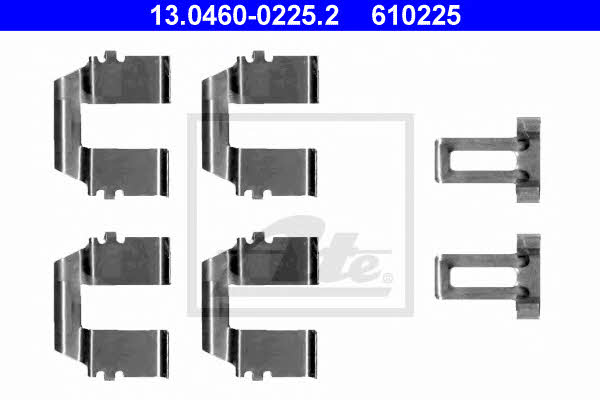 Ate 13.0460-0225.2 Mounting kit brake pads 13046002252: Buy near me in Poland at 2407.PL - Good price!
