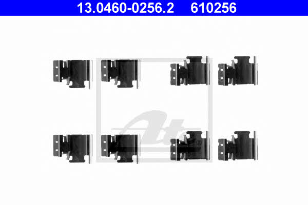 Ate 13.0460-0256.2 Mounting kit brake pads 13046002562: Buy near me in Poland at 2407.PL - Good price!