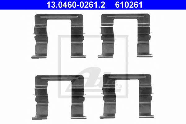 Ate 13.0460-0261.2 Mounting kit brake pads 13046002612: Buy near me at 2407.PL in Poland at an Affordable price!