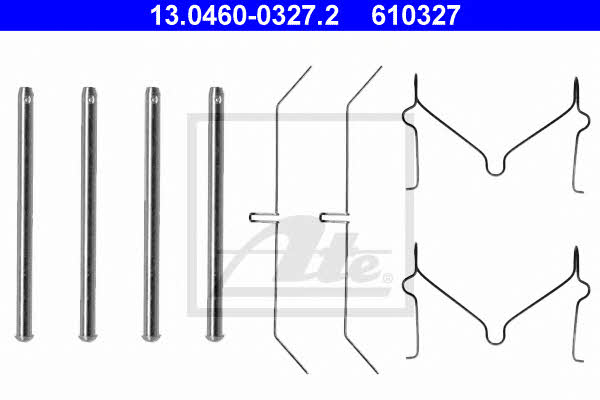 Ate 13.0460-0327.2 Mounting kit brake pads 13046003272: Buy near me in Poland at 2407.PL - Good price!