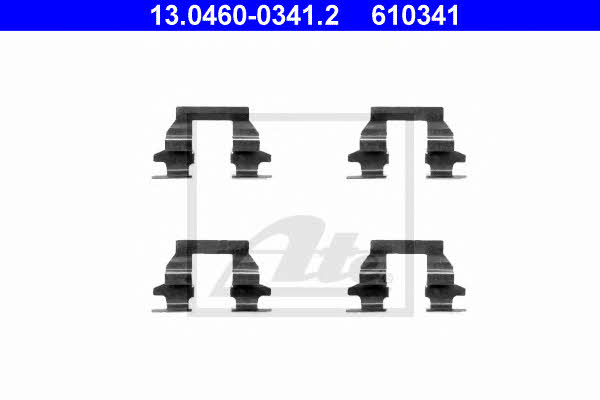 Ate 13.0460-0341.2 Mounting kit brake pads 13046003412: Buy near me in Poland at 2407.PL - Good price!